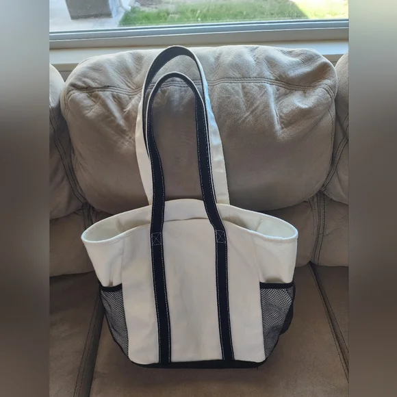 Harley-Davidson Black and White Duffel Bag with Logo - Picture 2 of 3